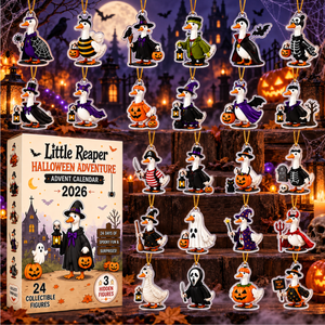 2026 Halloween Goose Advent Calendar – 24 Days of Spooky 2D Acrylic Goose Ornaments, Funny Trick-or-Treat Countdown Box & Cute Collector Gift for Goose Lovers 45df7480-d988-46ed-abac-08f60fc93037-2.png