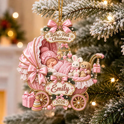 Personalized Baby’s First Christmas Ornament 2026, Custom Name Acrylic Keepsake, Newborn Baby Girl Boy Gift, Pink Blue Ornament 45e24126-269b-412f-aa2a-86bb7f7b2260-hghghhjk-3-.webp