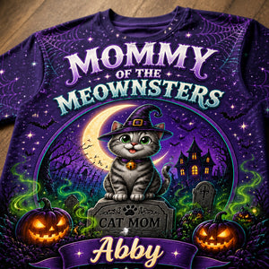 Mommy of the Meownsters Personalized Halloween Cat AOP Tee - Personalized T-Shirt - All over printed 45e4e9c1-f0f8-4873-9593-4da8c6c34106.jpg