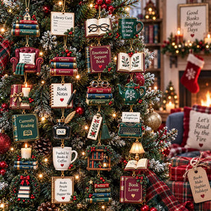 Personalized Book Lover Advent Calendar, Christmas Ornament Set, 24 Day Reading Countdown, Cozy Library Decor, Gift 2026 for Bookworms Gift 45f6418c-dbd5-41e6-bff3-f49d5aca39f6-dfghfrt.webp