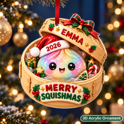 Custom Glitter Dumpling 3D Ornament, Squishy Ornament 2026, Custom Name Squishy Ornament,Christmas Ornaments for Kids, 2026 Xmas Keepsake 4621dbb9-626f-4e6c-9fb2-0bb68ed95e57-dc780c8d-7fbc-4c48-890b-9689de8265cc.png