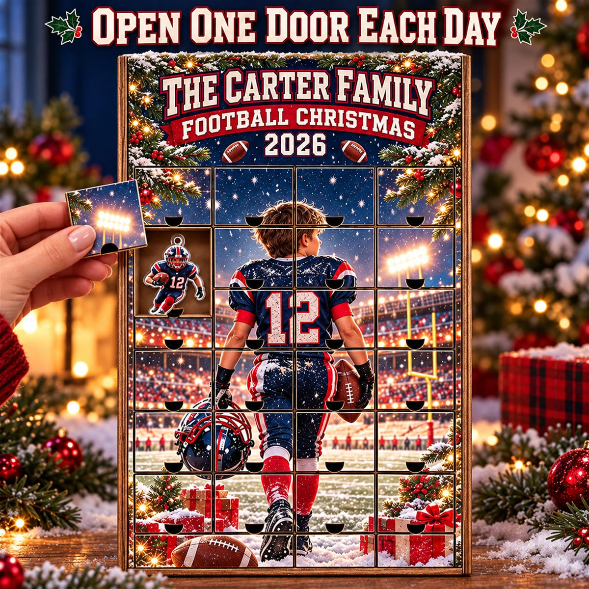 Personalized Football Advent Calendar with 24 Custom Photo Acrylic Ornaments, Player Number Christmas Gift for Football Family and Coach 464af588-1497-4970-b540-97816a44e3a3-il_fullxfull.8600861796_g16c.jpg