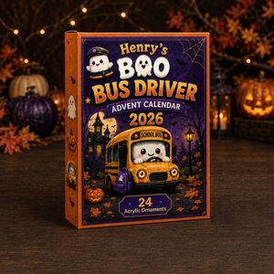 Boo Bus Driver Advent Calendar 2026 - 24-Day Festive Countdown, Acrylic Charms Blind Box - Gift For Family & Friends 464c8a69-4f80-49c8-9f0d-aeaa57a6acf3-name.png
