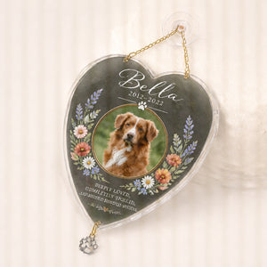 Personalized Pet Memorial Stone – Photo, Name & Years - Personalized 1 Layered Suncatcher with Charm 46757b0b-ce95-42c0-b938-fccd12da8a6d.jpg