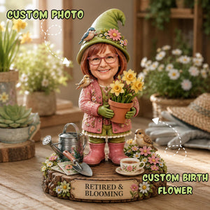 Personalized Garden Gnome Caricature Figurine From Photo, Custom Gardener Decor 4682949f-d417-4cf4-acbf-c7e035d4bb41-9.jpg
