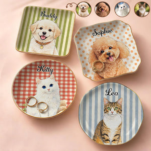 Custom Photo Birthday Gifts For Dog Cat Lovers, Personalized Dog Dad And Mom Cat Owners Jewelry Dish, Pet Memorial, Gift for Pet Lover 46b1bef8-4c38-4f42-9882-d3ffddf5c069-2.jpg