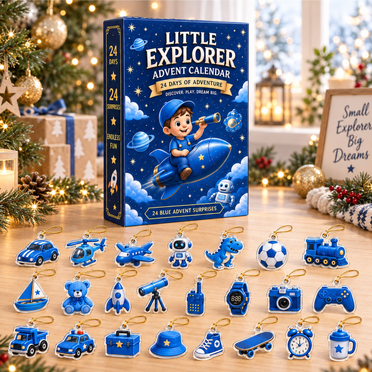 2026 Little Explorer Advent Calendar – 24 Days of Adventure with 24 Blue 2D Acrylic Charms, Fun Christmas Countdown Gift for Kids, Curious Minds & Little Adventurers 46b83ccf-7110-4e90-8b92-9d869cec8b86-2.png