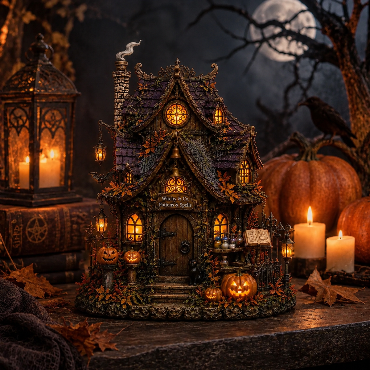 Personalized Haunted House Wooden Plaque, Gothic Family Name Sign, Halloween Home Decor Haunted Mansion Decor, Dark Academia Wooden Keepsake 46d33b64-d716-4342-bb48-abdc9261336a-59980076-c0a0-4a69-8367-d0fdbad2683c.png