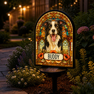 Custom Pet Stained-Glass Solar Garden Sign - Personalized Cut Metal Sign Led Solar 46e35892-f80a-4dca-9c08-1ea24b95f4e0.jpg