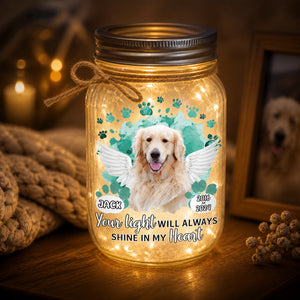 Pet Memorial Mason Jar Light – Photo, Name & Years - Personalized Mason Jar Light 46f2238e-d200-4827-91cc-53fc57cd7281.jpg