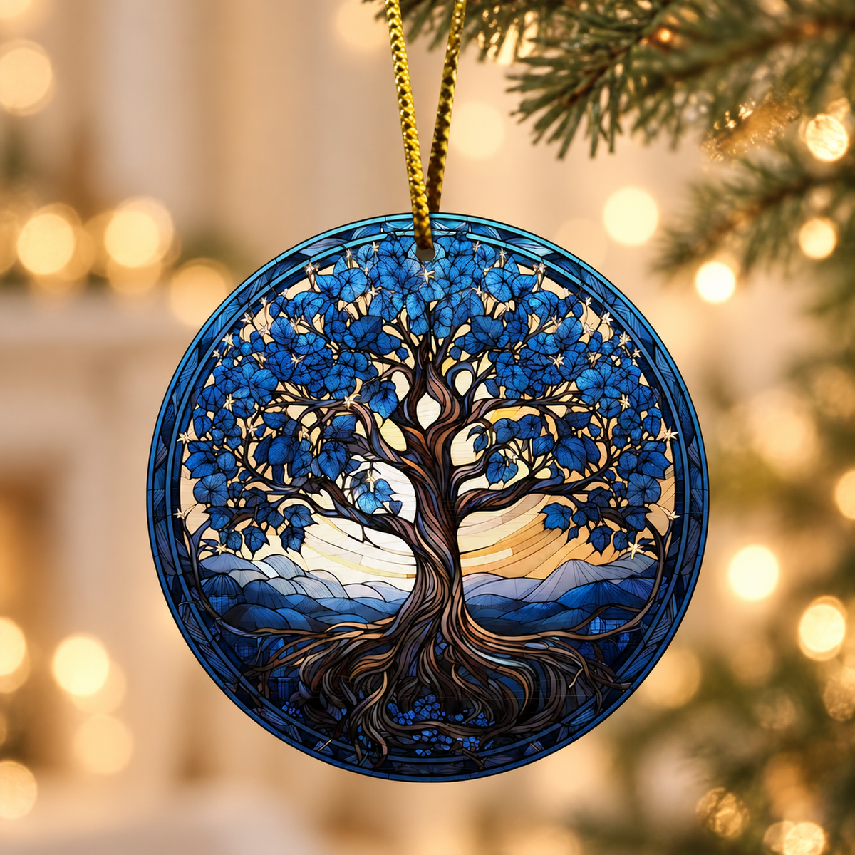 Jewish Hanukkah Tree Of Life Ornament, Dreidel Menorah Star Of David, Chanukah Ornaments, Family Friends Gifts 47071d64-327e-46fc-8c41-20c3ba62db3c-M-t-d-y-c-y-s-s-ng-xanh-v-ng-2.png