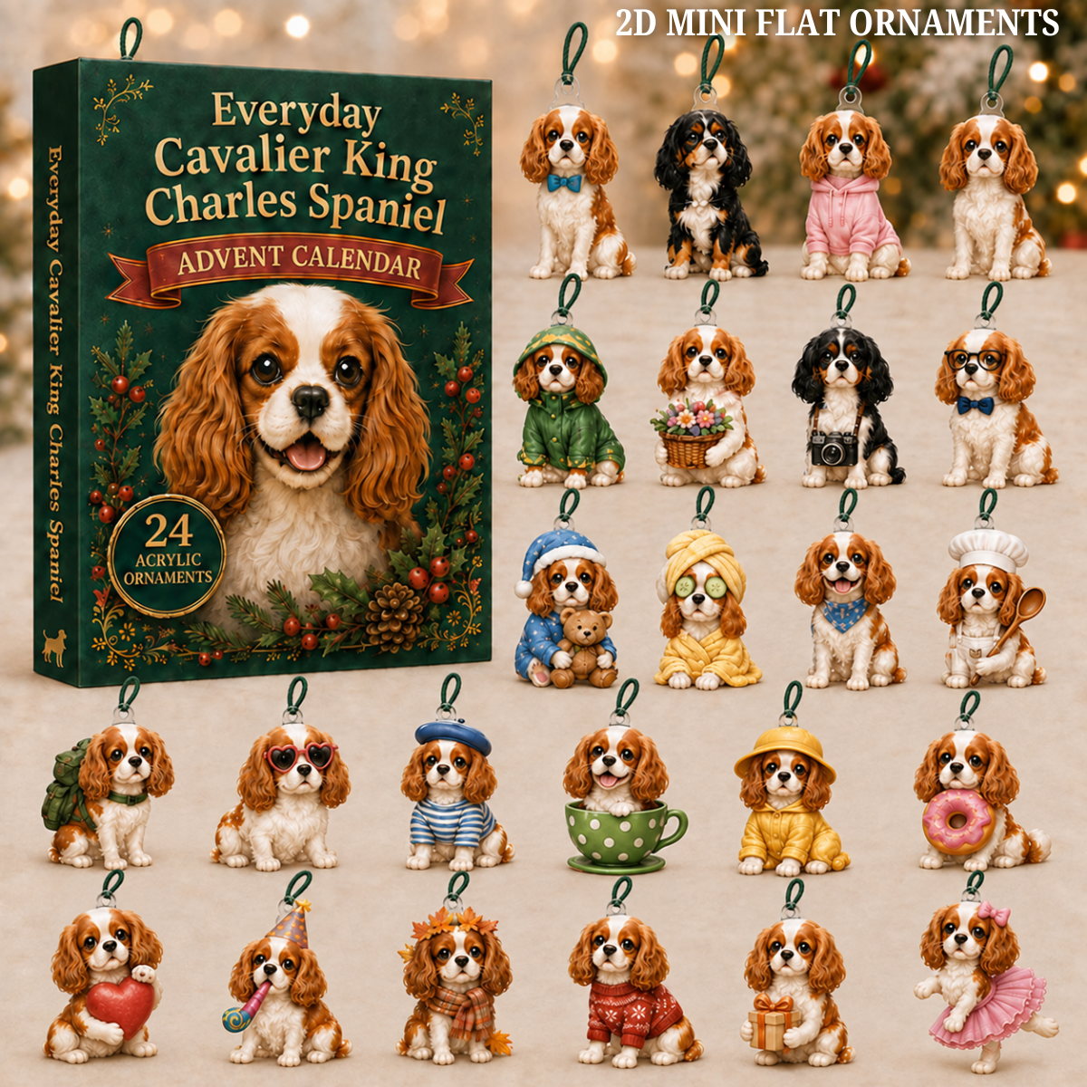 Everyday Cavalier King Charles Spaniel Advent Calendar 2026 - 24-Day Festive Countdown, Acrylic Charms Blind Box - Gift For Dog Lovers 47086bac-2a98-47a8-8f46-982a85875734-cavalier-king-text.png