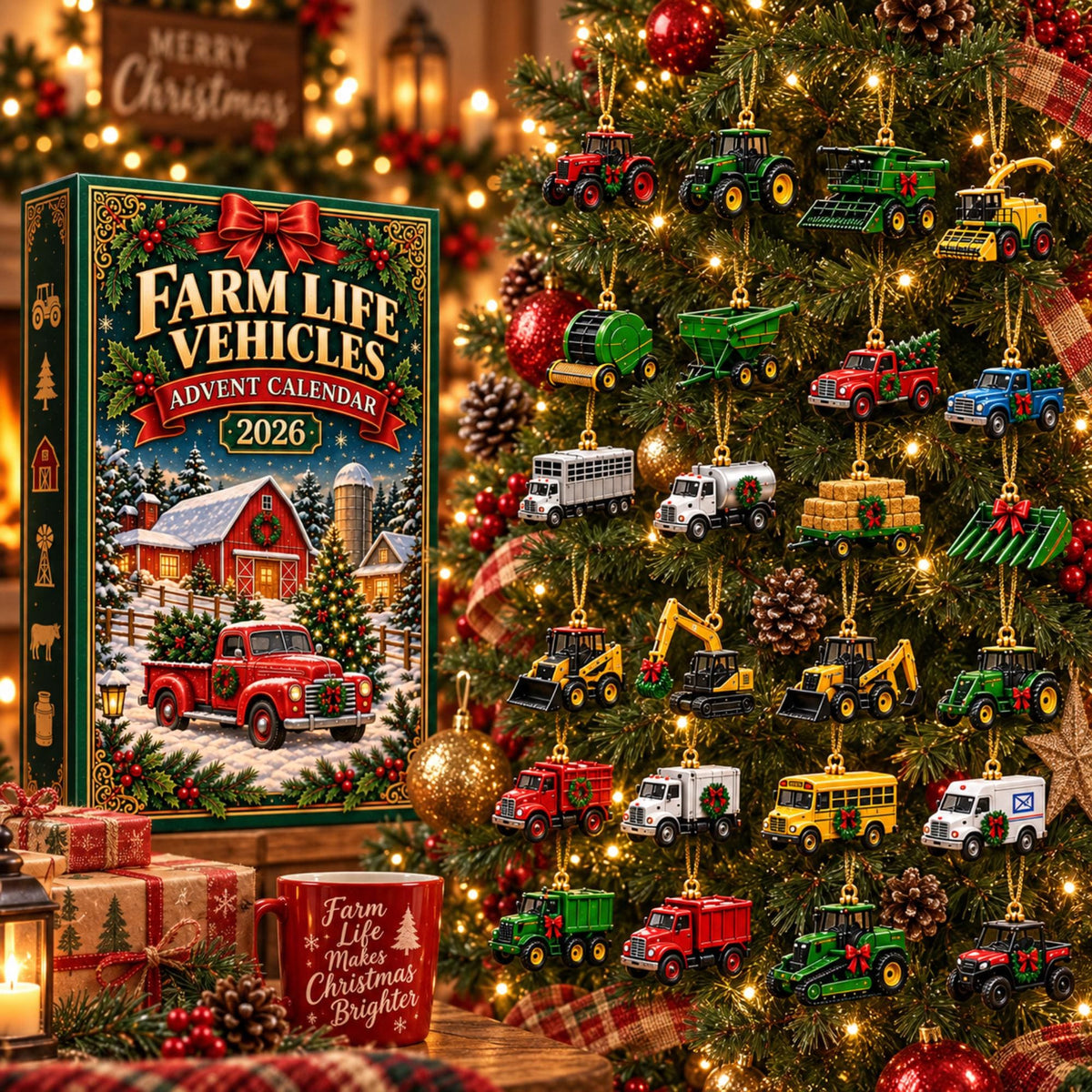 Custom Farm Vehicles Advent Calendar 2026: 24-Day Acrylic Tractor Ornaments (Kids Gift) 4757fcb6-2c11-42c9-8e1c-7d555170125f-il_fullxfull.8503395920_qqrw.jpg