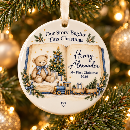 Personalized Baby’s First Christmas Ornament 2026, Storybook Teddy Bear & Train, Custom Name Keepsake, Gift for New Parents 475d4bf7-af8c-41d5-92b3-8fe7ec04411d-Henry-Alexander-s-First-Christmas-Ornament-2.png