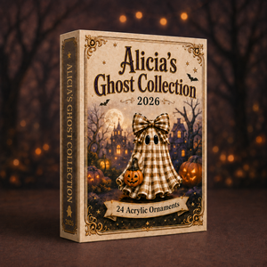 Ghost Collection Advent Calendar 2026 - 24-Day Festive Countdown, Acrylic Charms Blind Box - Gift For Family & Friends 4768df93-a179-4e4c-8c80-b5a2277cb86a-name.png