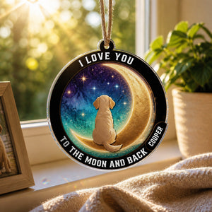 Moon & Back Dog Suncatcher – Personalized Pet Name - Personalized Suncatcher Ornament 476943bc-b5eb-4dc5-8069-5d1eff2f5c09.jpg