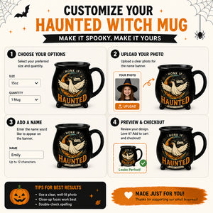 Honk If Haunted Goose – Personalized Witch Mug - Personalized Halloween Black Ceramic Witch Mug 478fa131-bef2-4d4c-8e4e-2af0b9f134c2.jpg
