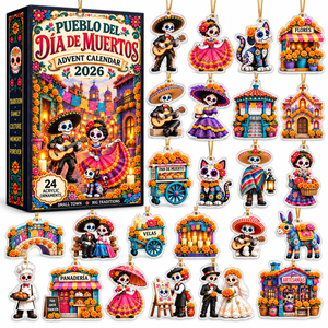 Día de Muertos Advent Calendar 2026 – 24 Acrylic Ornaments, Mexican Day Of The Dead Christmas Countdown Decor 47aadeff-94c1-4a65-8c8b-372c04fc148a-op4.png