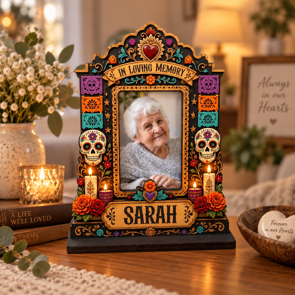 Personalized Día de los Muertos Memorial Photo Frame, Custom Ofrenda Altar Shrine Wooden Frame, Sugar Skull Remembrance Gift, Altar Keepsake 47b369f8-65f0-4d0b-9ec1-3bed310b3aed-aff3a7d5-93c0-4cfc-ad2a-a51bc8f592ce.png