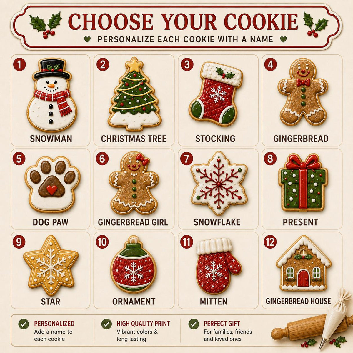 Personalized Family Gingerbread Christmas Ornament 2026, Custom Gingerbread Cookie Ornament with Pets Names, Family Holiday Keepsake Gifts 47c02f1f-b790-48ab-917d-73671a82bf7a-2.jpg