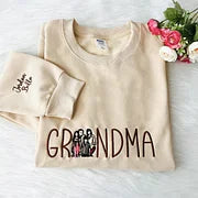 Mama Embroidered Shirt Custom With Favorite Photos Mother's Gift, Family Gift