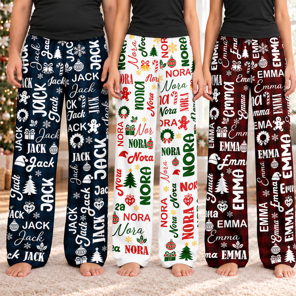 Personalized Christmas Pajama Pants, Custom Name Lounge Pants, Matching Couple & Family Holiday Pajamas 481b1580-7c7f-426d-b0a9-a2a02870cc81-5_converted.png