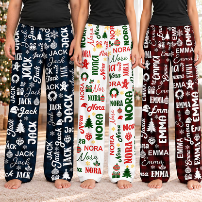 Personalized Christmas Pajama Pants, Custom Name Lounge Pants, Matching Couple & Family Holiday Pajamas 481b1580-7c7f-426d-b0a9-a2a02870cc81-5_converted.png