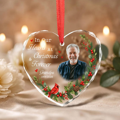 Custom Photo Memorial Ornament, Personalized Memorial Christmas Ornaments, Memorial Keepsake, Loss Of Loved One Gifts, Sympathy Gift 485419af-76a0-4494-8aa0-b109f3415211-2.jpg