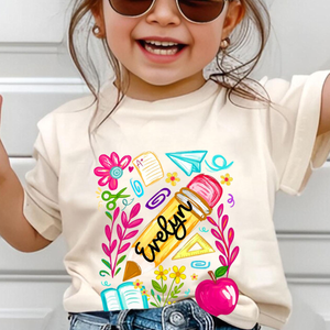 Custom Name Boys Girls School Shirt, Personalized Back To School Kids Toddler, Pre-K Elementary Shirt, Preppy First Day Of School Shirt 485948bf-0c19-4ff8-bc00-2ed628af893d-1.png
