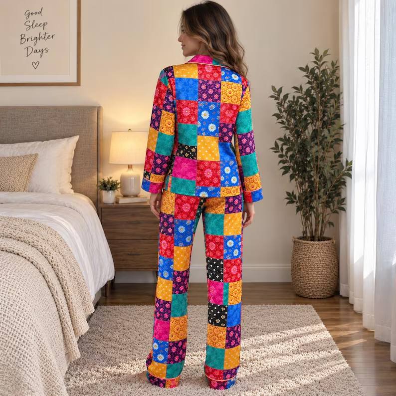 Dolly Coat of Many Colors Pajama Set, Pink Guitar Sleepwear, Country Music Lover Gift, Colorful Patchwork PJs, Christmas Pajamas 487b8df8-35ac-4acd-b717-85b025a736cc-ddsd.jpg