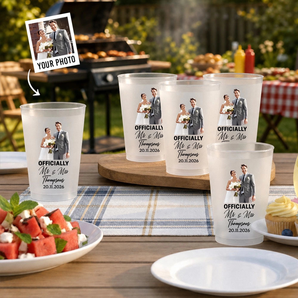 Officially Mr And Mrs - Personalized Frosted Cup - Wedding Gift 48850491-590e-41ae-bd6d-5030713047de-1.webp