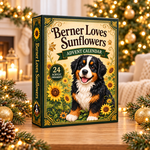 Berner Loves Sunflowers Advent Calendar 2026 - 24-Day Festive Countdown, Acrylic Charms Blind Box - Gift For Bernese Mountain Dog Lovers 488ba585-5a83-416c-9f4d-e192aac6309e-berner-box.png