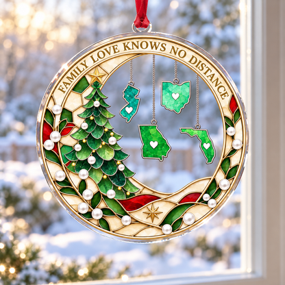 Personalized Family Love Knows No Distance Christmas Acrylic Flat Ornament, Custom State or Country 488e5b8b-2945-4293-9156-a043e67d66b7-banner-1.png