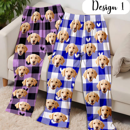 Personalized Face Plaid Pajama Pants: Custom Pet Photo Loungewear, Couple Matching Pants 48e02cfd-e237-4c1d-b07a-a1df5b748919-il_fullxfull.8570468462_exuq.jpg