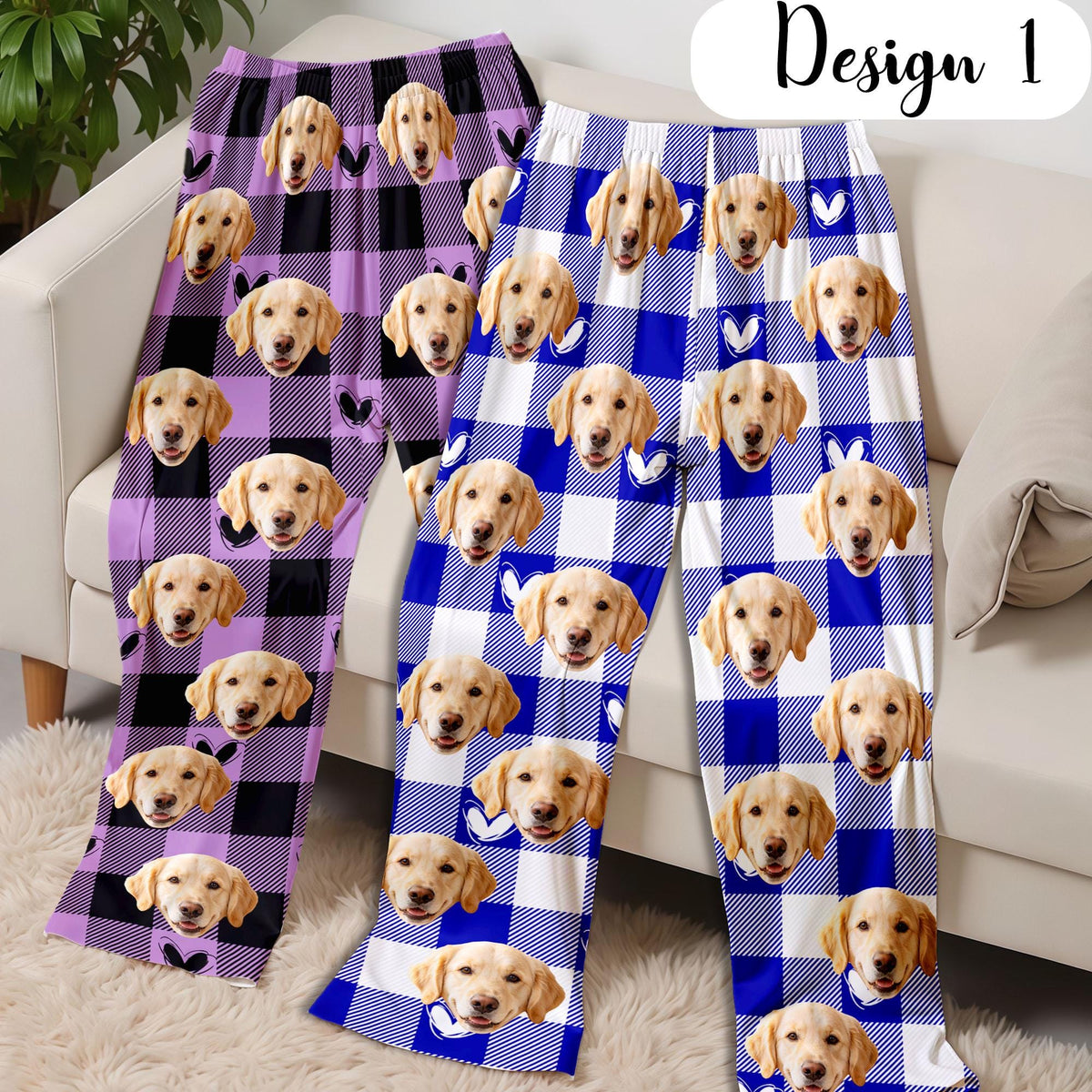 Personalized Face Plaid Pajama Pants: Custom Pet Photo Loungewear, Couple Matching Pants 48e02cfd-e237-4c1d-b07a-a1df5b748919-il_fullxfull.8570468462_exuq.jpg