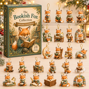 Bookish Fox Advent Calendar 2026 - 24-Day Festive Countdown, Acrylic Charms Blind Box - Gift For Fox Lovers 48ff0e3f-3fbb-4ab7-8b94-a452a39065ca-fox-box-charms.png