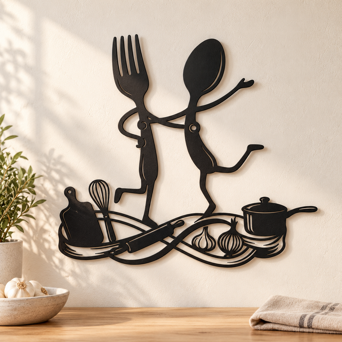 Fork Spoon Metal Wall Decor, Dancing Cutlery Kitchen Art, Playful Utensil Hanging, Dining Room Accent, Fun Chef Gift 490eb6ae-dcb6-41f4-8134-d140cc19c55d-79cdcc21-5af5-4af4-bf86-2ec61a819376.png