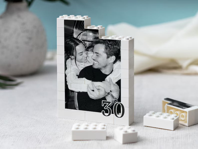 Personalised 30th Birthday Gift, Photo Building Block Keepsake, Milestone Thirtieth Birthday Memory Gift for Him or Her 49108ee4-6268-448b-81bb-964083dec429-vvvvvv-4-.jpg
