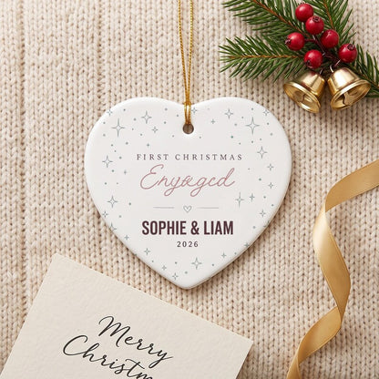 Personalized First Christmas Engaged Ornament, Custom Couple Bauble, Engagement Keepsake Gift, Newly Engaged Christmas Tree Decoration 491b8bf9-72df-4566-88fc-f1bd0290dc2b-gffg-4-.jpg