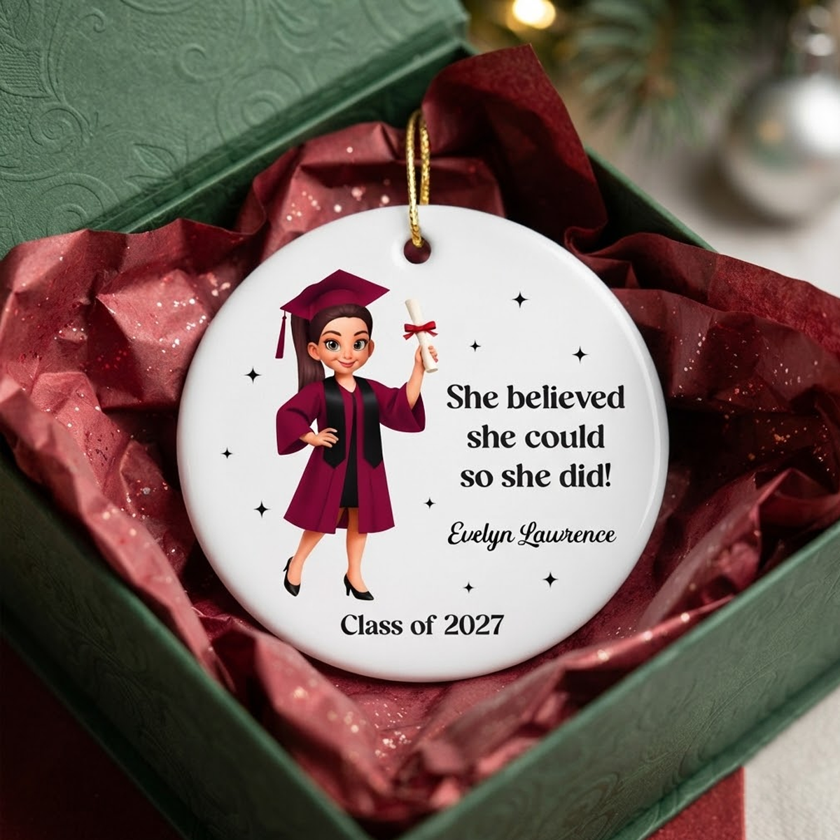 And So The Adventure Begins Class Of 2026 2027 Senior - Personalized Ceramic Ornament 4942c219-3d51-4626-bf18-cfd2c495e99a-Untitled-3.png