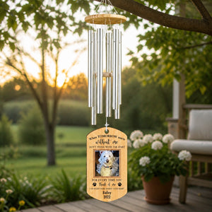 Pet Memorial Wind Chime – When Tomorrow Starts Without Me – Photo, Name & Year - Personalized Windchime 494dee10-fc18-4168-b84e-4fc2f9d474cf.jpg