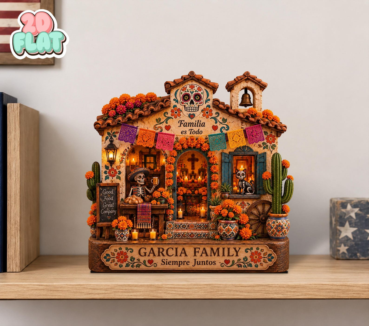Personalized Dia de los Muertos Wooden Block, Day of the Dead Decor, Sugar Skull Family Sign, Dia de Muertos Home Decor, Gift For Family 495ae215-133e-401d-8da6-aea79dc652e5-df3_converted.png
