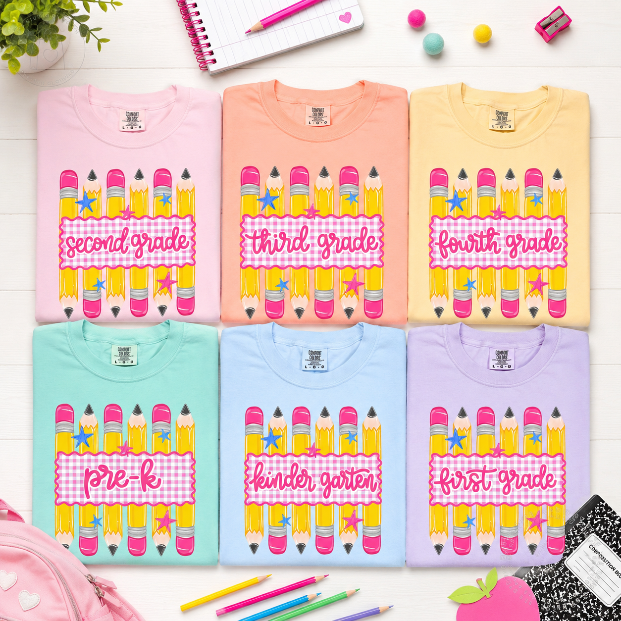 Comfort Colors Teacher Grade Level Shirt, Back to School Teacher Team Shirts, Cute Matching Teacher Shirts, Trendy Teacher Squad Shirts 49709f7c-dd81-4fb6-af4e-bd7a37f4bd1e-banner-1.png