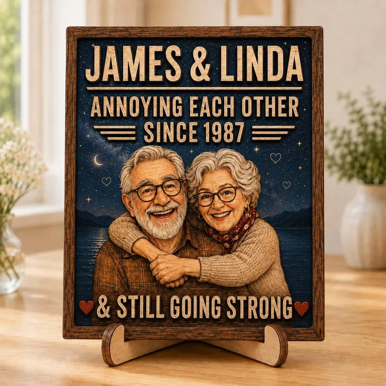 Personalized Couple Wood Sign, Annoying Each Other Since Custom Year Gift Custom Anniversary Gift For Husband And Wife, Funny Couple Gift 497cd8bf-6d31-4e90-aa24-031b1e175ace-skjakjasjasoijasoi-1-.webp