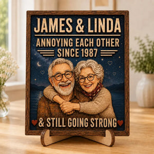 Personalized Couple Wood Sign, Annoying Each Other Since Custom Year Gift Custom Anniversary Gift For Husband And Wife, Funny Couple Gift 497cd8bf-6d31-4e90-aa24-031b1e175ace-skjakjasjasoijasoi-1-.webp