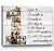 1 Year Anniversary Photo Collage Canvas Print, One Year Anniversary Gift, 1st Anniversary Gift