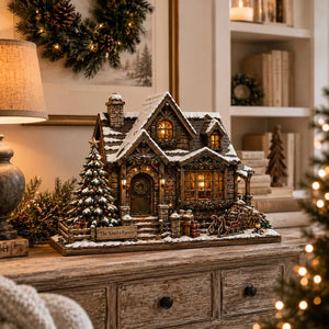 Personalized Christmas Wooden Block, Custom Family Name Holiday House Decor, Rustic Christmas Village, Winter Home Keepsake Gift 498e6468-eaab-4c85-afc2-df0e5124f425-dfgdfgfddgf-1-.webp