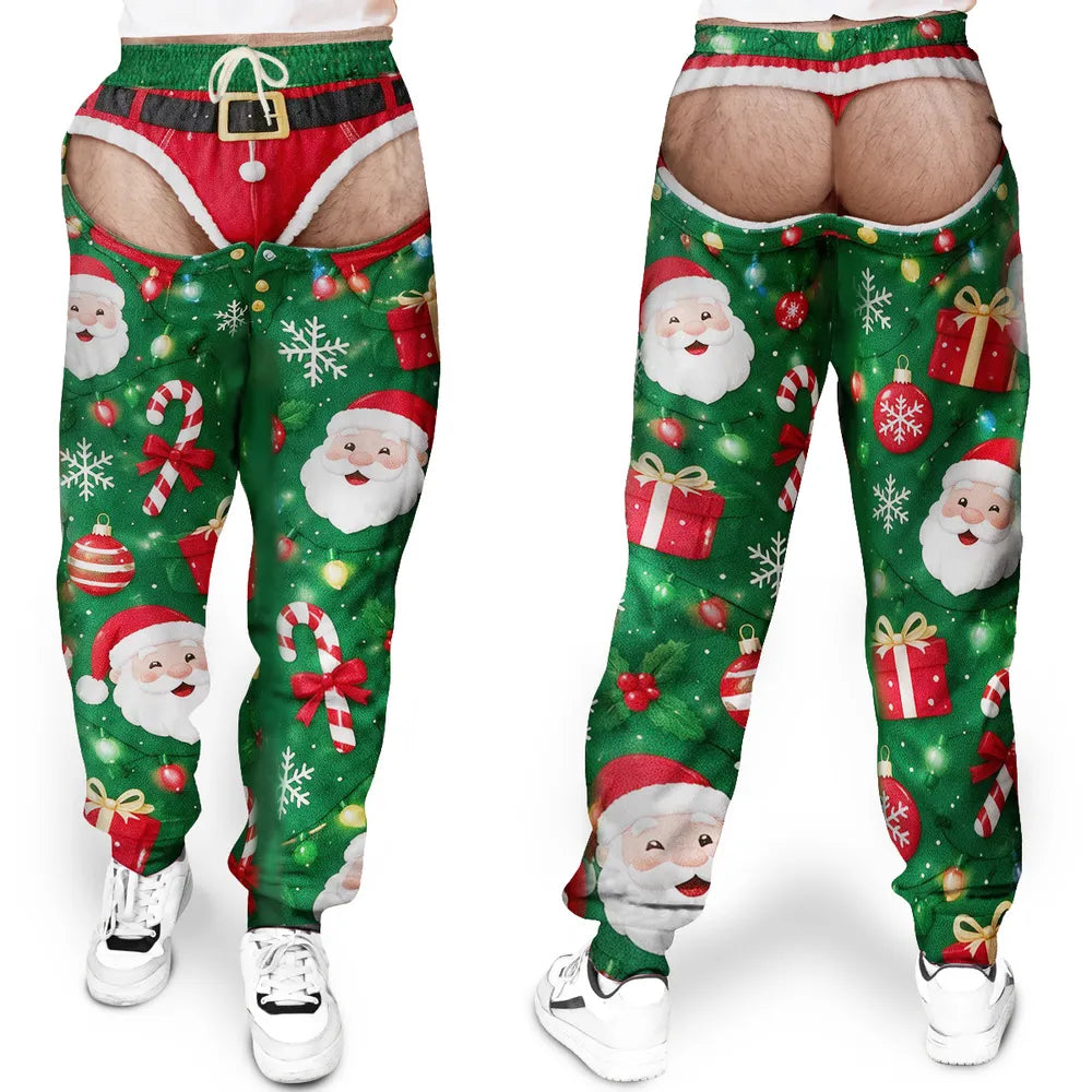 Funny & Hilarious Santa - Personalized Sweatpants - Funny Christmas Gift For Friends 499f1cba-5f0e-4930-81a6-520be5fd375b-banner-5.webp