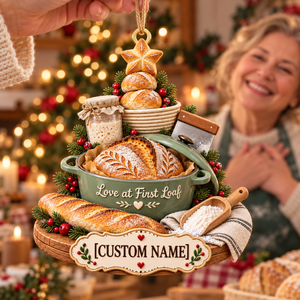 Personalized Sourdough Bread Christmas Ornament – “Love at First Loaf” with Custom Name, Gift for Bread Bakers 49a98990-6dda-4620-8e60-8144b129a1c2-Image-Sep-29-2026-02_47_07-PM-4.png