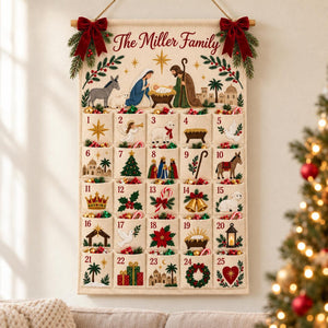 Personalized Nativity Advent Calendar, Custom Family Name Christmas Countdown, 25 Pocket Advent Calendar, Christian Christmas Wall Decor PHAM VAN DIEN 49d149f1-081e-4f88-9022-15e5d876ecc3-il_1588xN.8576183584_hzrn.jpg